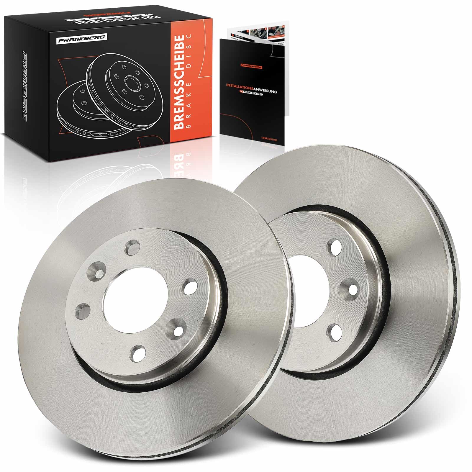 Frankberg 2 dischi freno anteriori ventilati ⌀258mm 402067016R