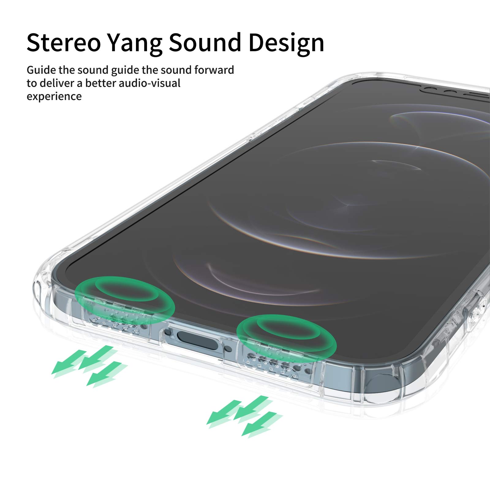 Amazon.co.jp: For iPhone 12 11 Pro Max12ミニアンチノック耐