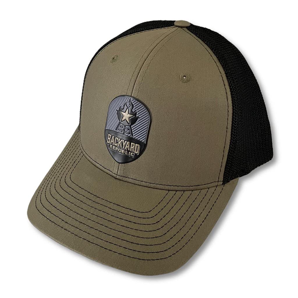 Backyard RepublicEmbossed Emblem Snapback Hat