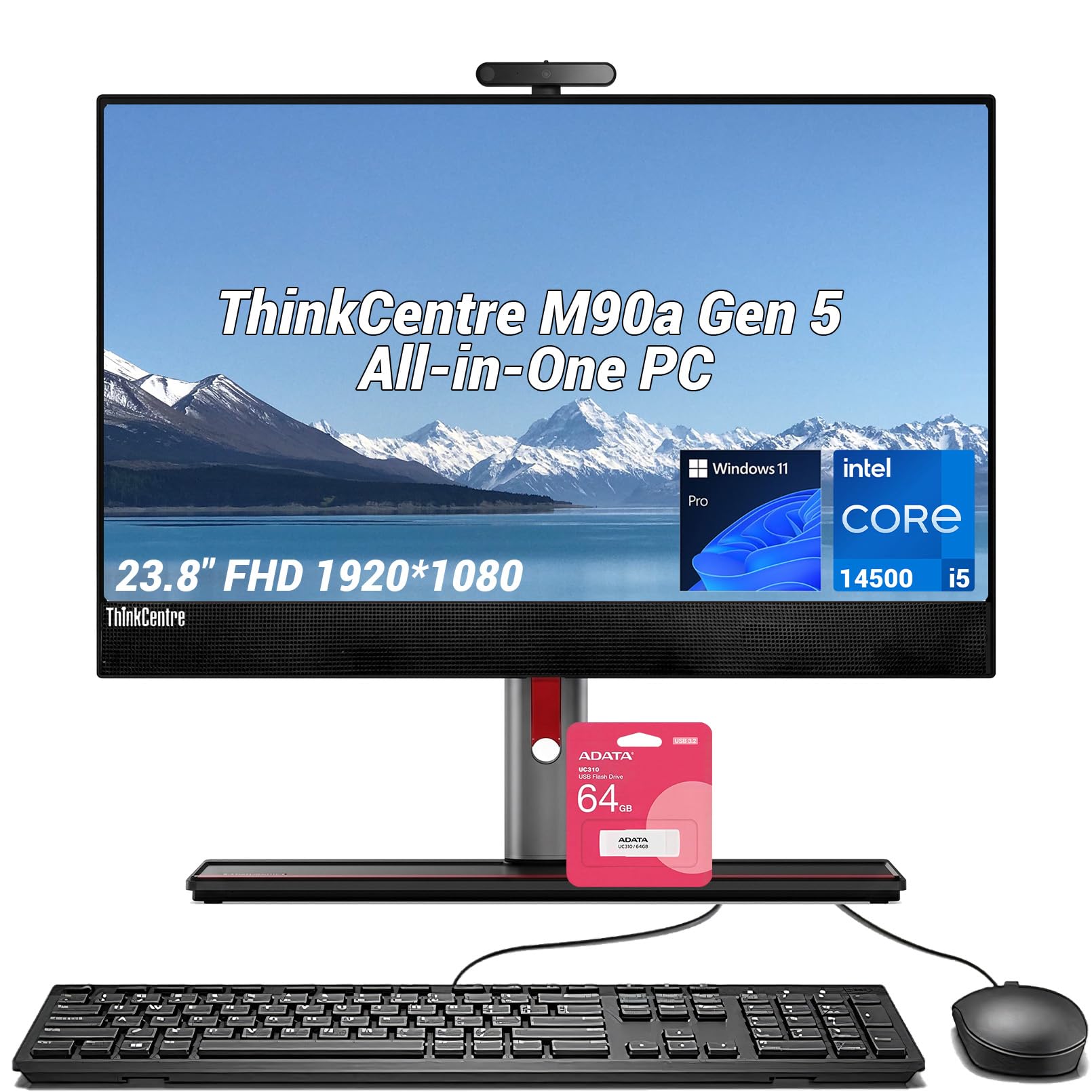 Lenovo ThinkCentre M90a 23.8 FHD Business All-in-One