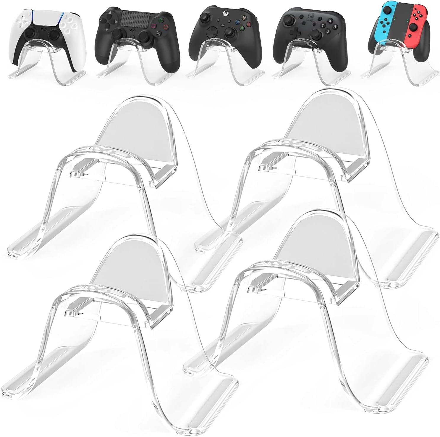 Support Universel Pour Manettes - PS4, PS5, Xbox One, Switch - Chargeur Double