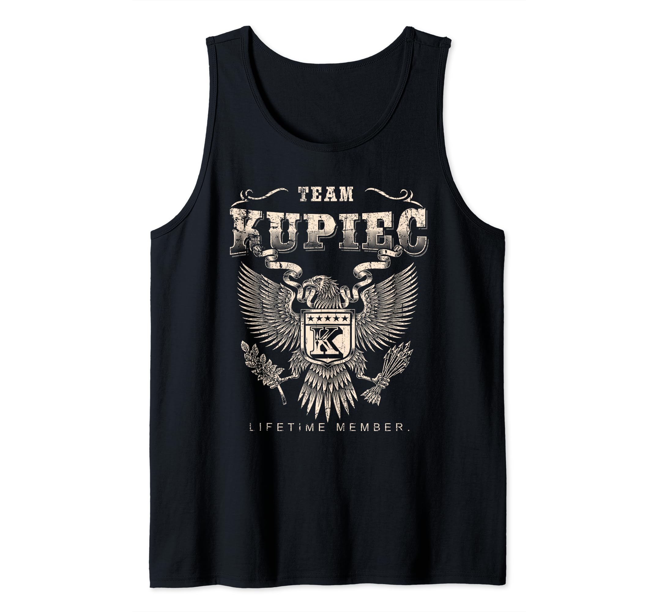 Team Kupiec Lifetime Member - Kupiec Name Tank Top