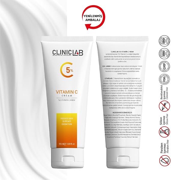 Vitamin C İçeren Aydınlatıcı Ve Canlandırıcı Krem 50 ml