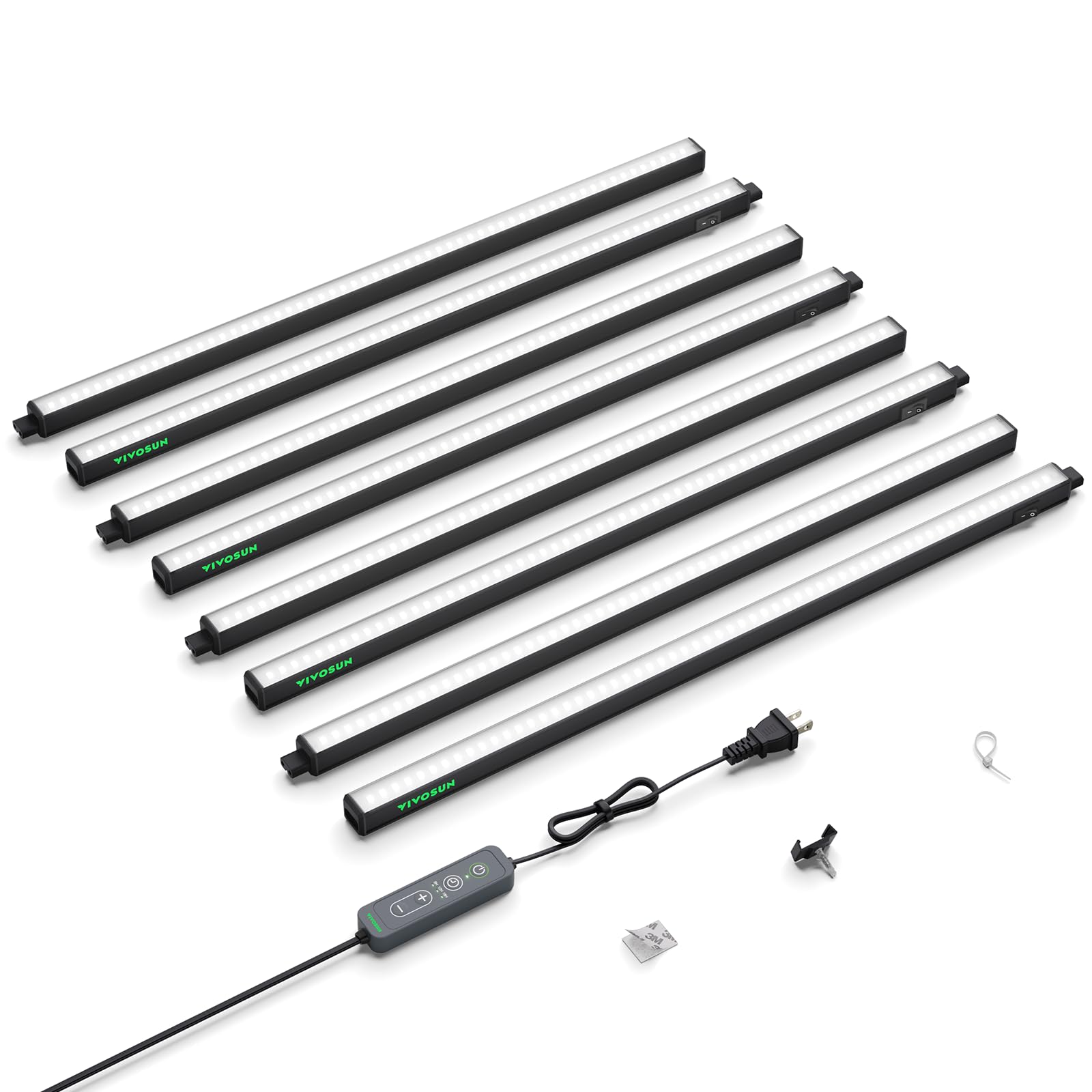 VIVOSUN T5 Grow Lights for Indoor Plants, 5000K Full Spectrum, 2FT