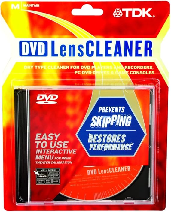 TDK 8CM DVD Lens Cleaner (Discontinued by Manufacturer) Amazon.ca