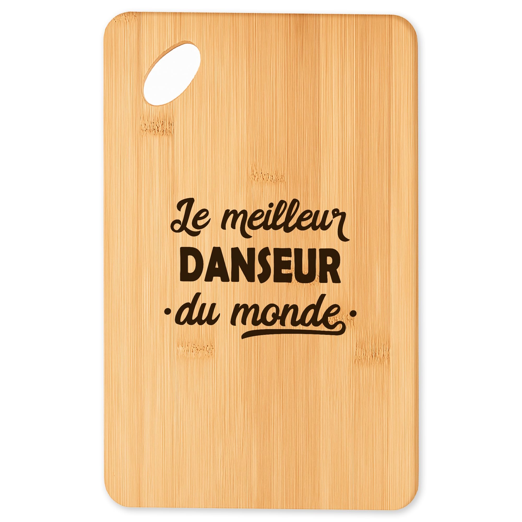 Planche à découper barbecue Super Danseur 2 plateau apéro bambou