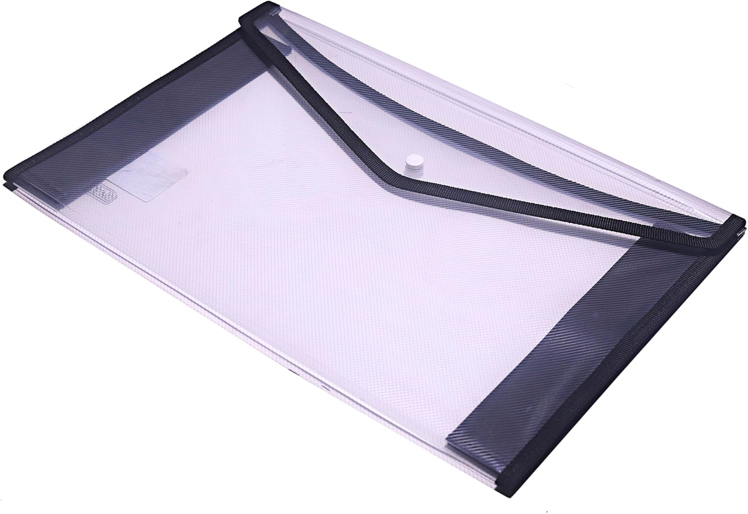 SAYA Pack of 2 Clear Bag Durable FS Fabric Gazette (Natural)