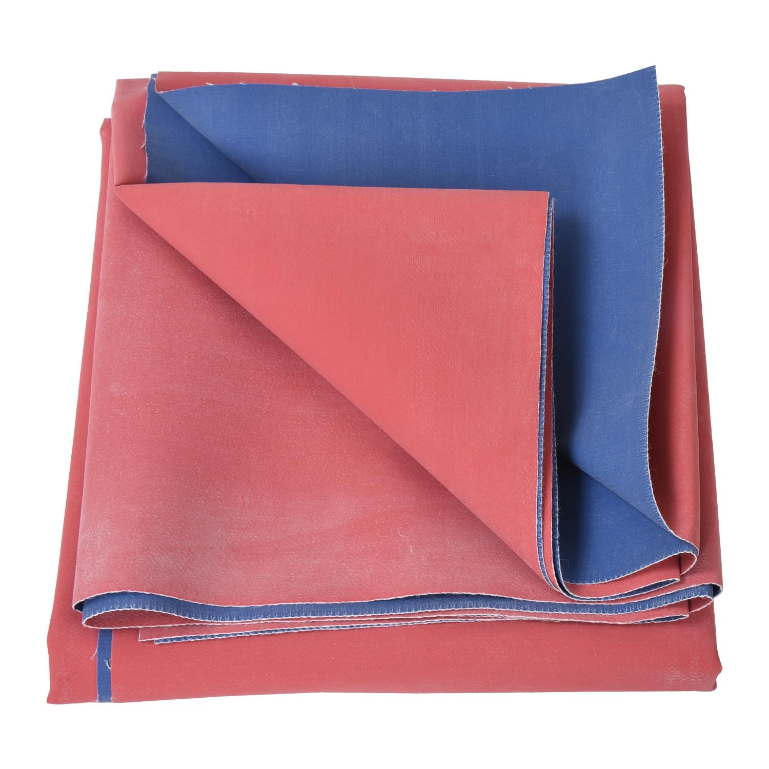 SAAMIYA ENTERPRISE's Rubber Sheet/Makintosh Sheet/Mattress Protector for Hospital Bed or Baby Bed Colour: Red and Blue (1 Meter / 3.6 Feet X 3 Feet)