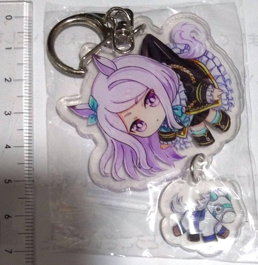 ウマ娘 メジロマックイーン 4th リボンキーホルダー　公式 ウマ娘 メジロマックイーン 4th リボンキーホルダー - メルカリ