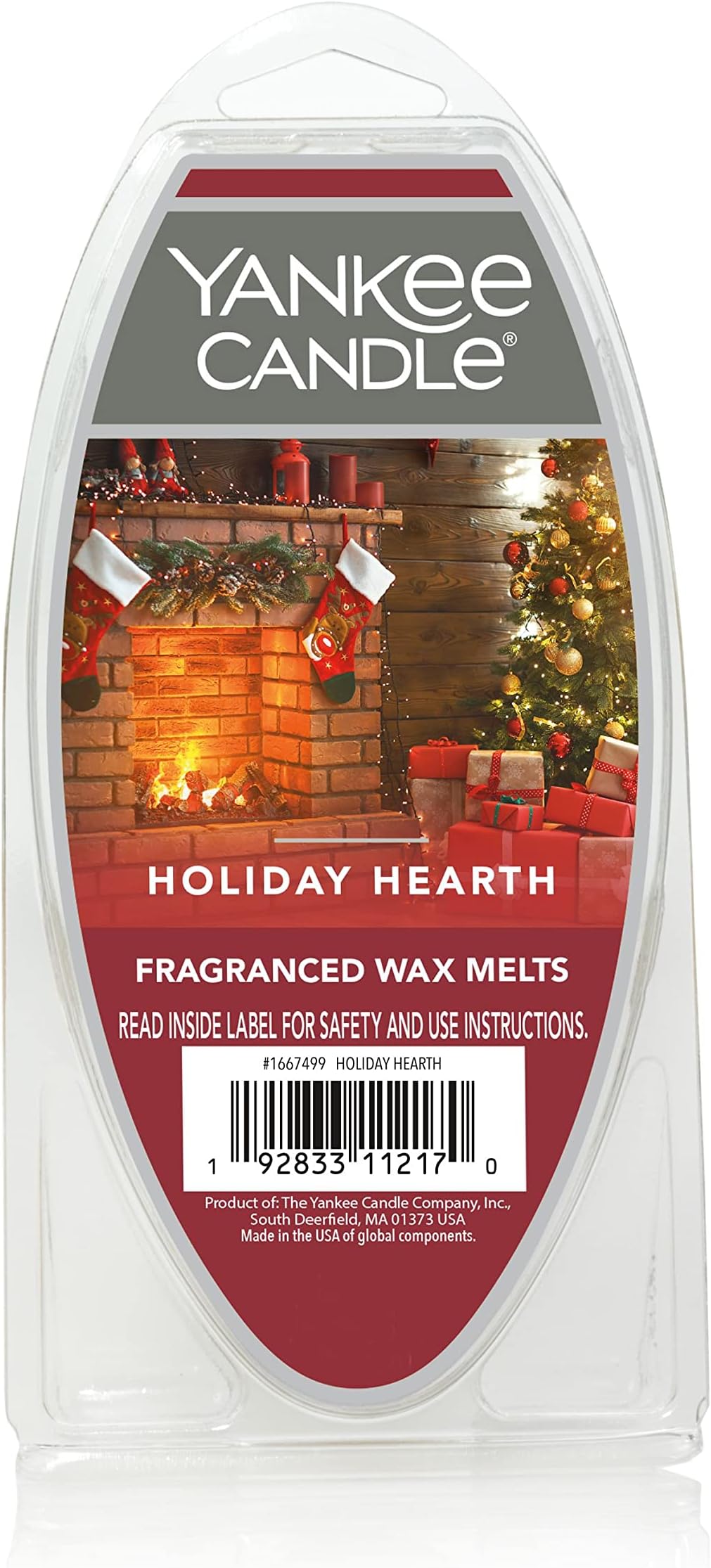 Yankee Candle Holiday Hearth Fragranced 6pcs Wax Melts Amazon.co.uk
