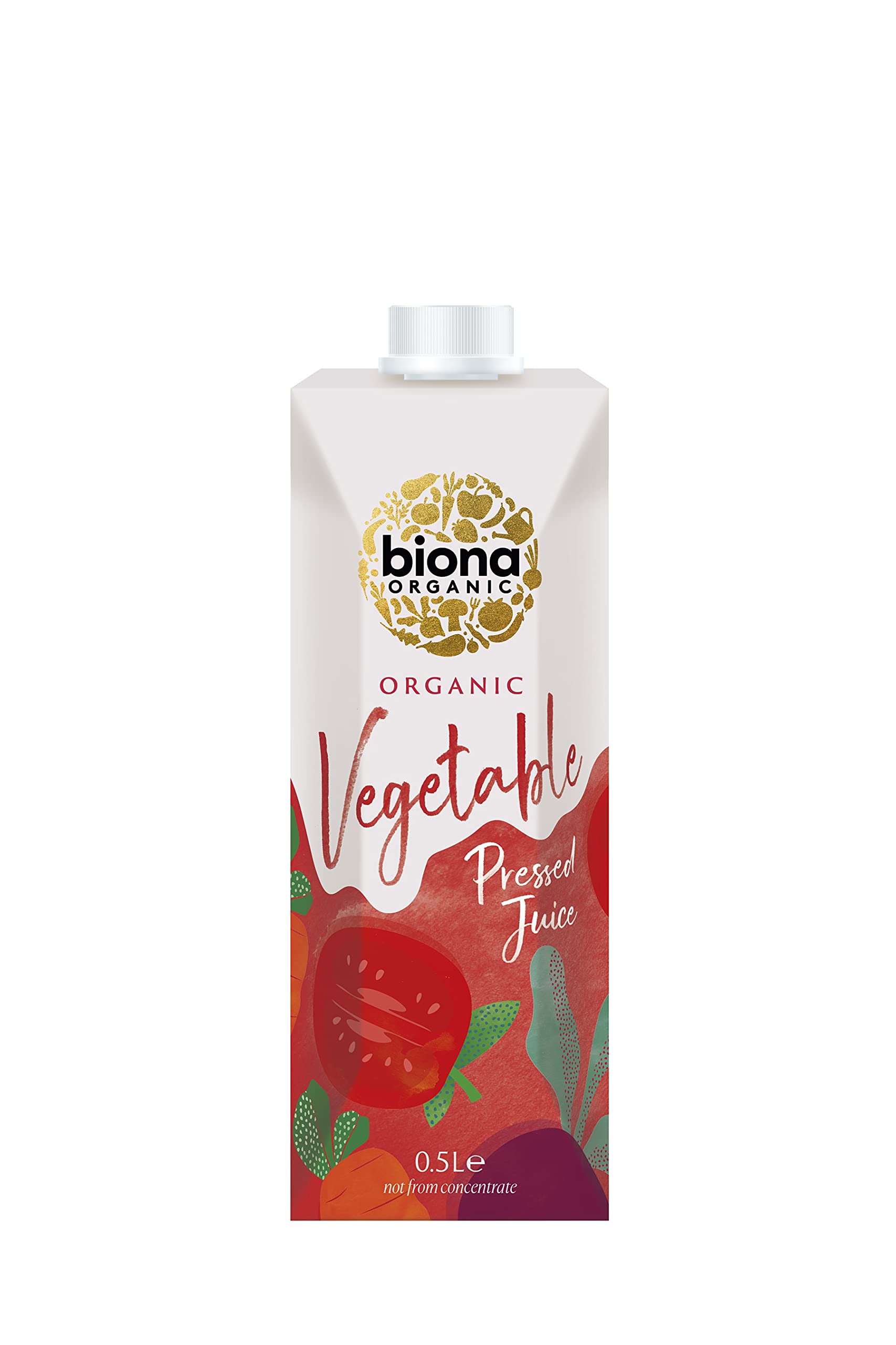 Biona Organic Vegetable Pressed Juice, 500ml