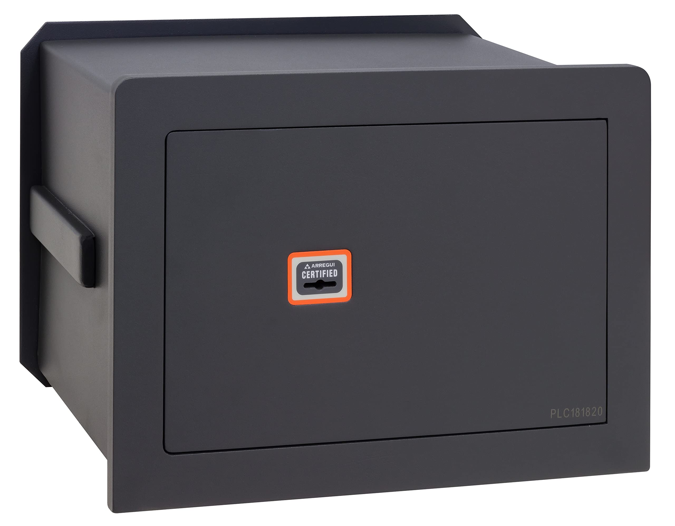 ARREGUI Plus C 181340 Built-in Wall Safe With Key Lock - Extendable Bottom 11-19L Capacity