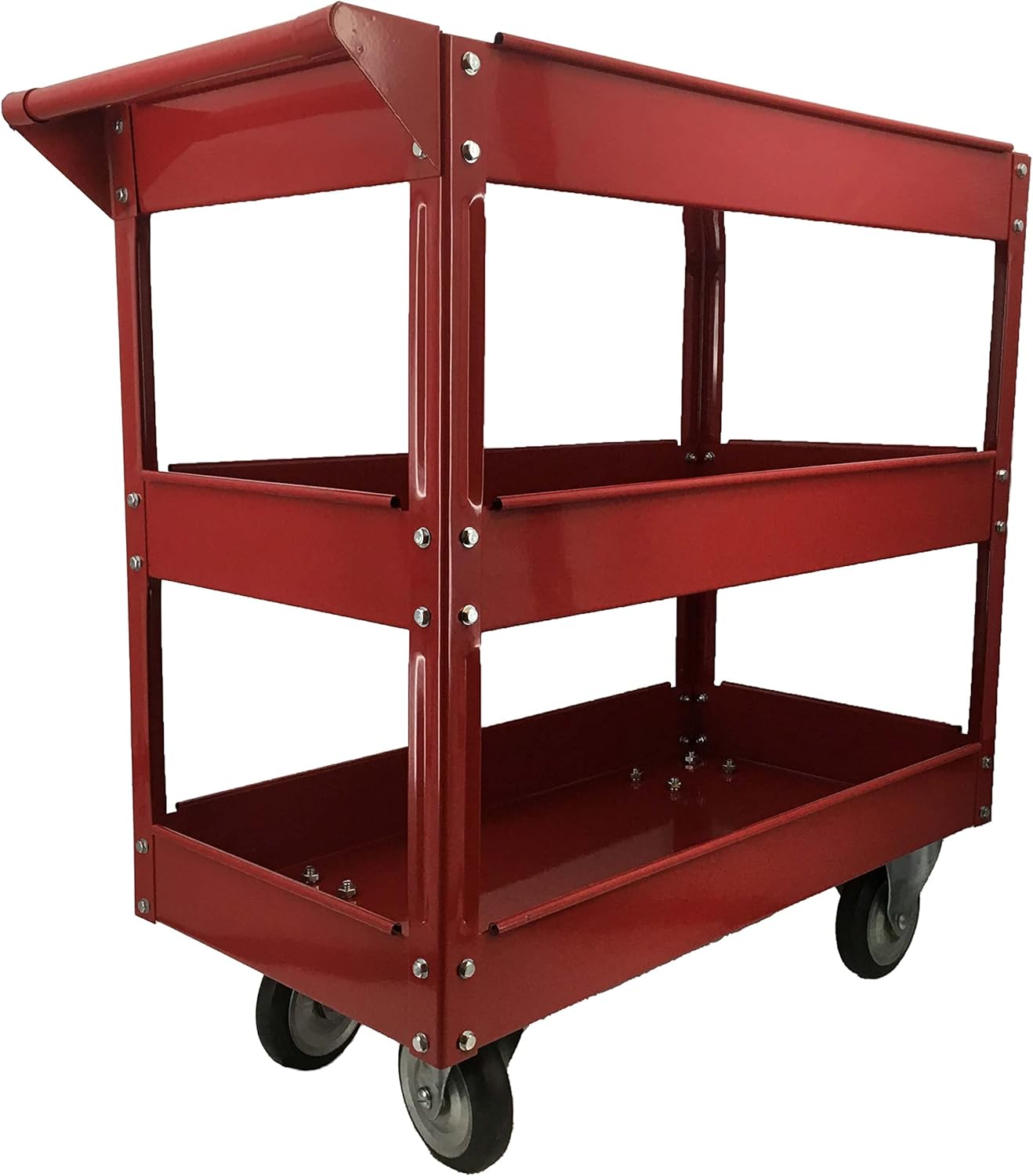 Utility Tool Cart with 3 Shelves by Insight Products, Salt