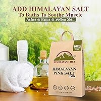 Vista 7 de Himalayan Chef Sal rosa del Himalaya Bolsa a granel de grano fino de 5 libras Kosher y vegano, 100% natural y puro cristal gourmet Contiene 84