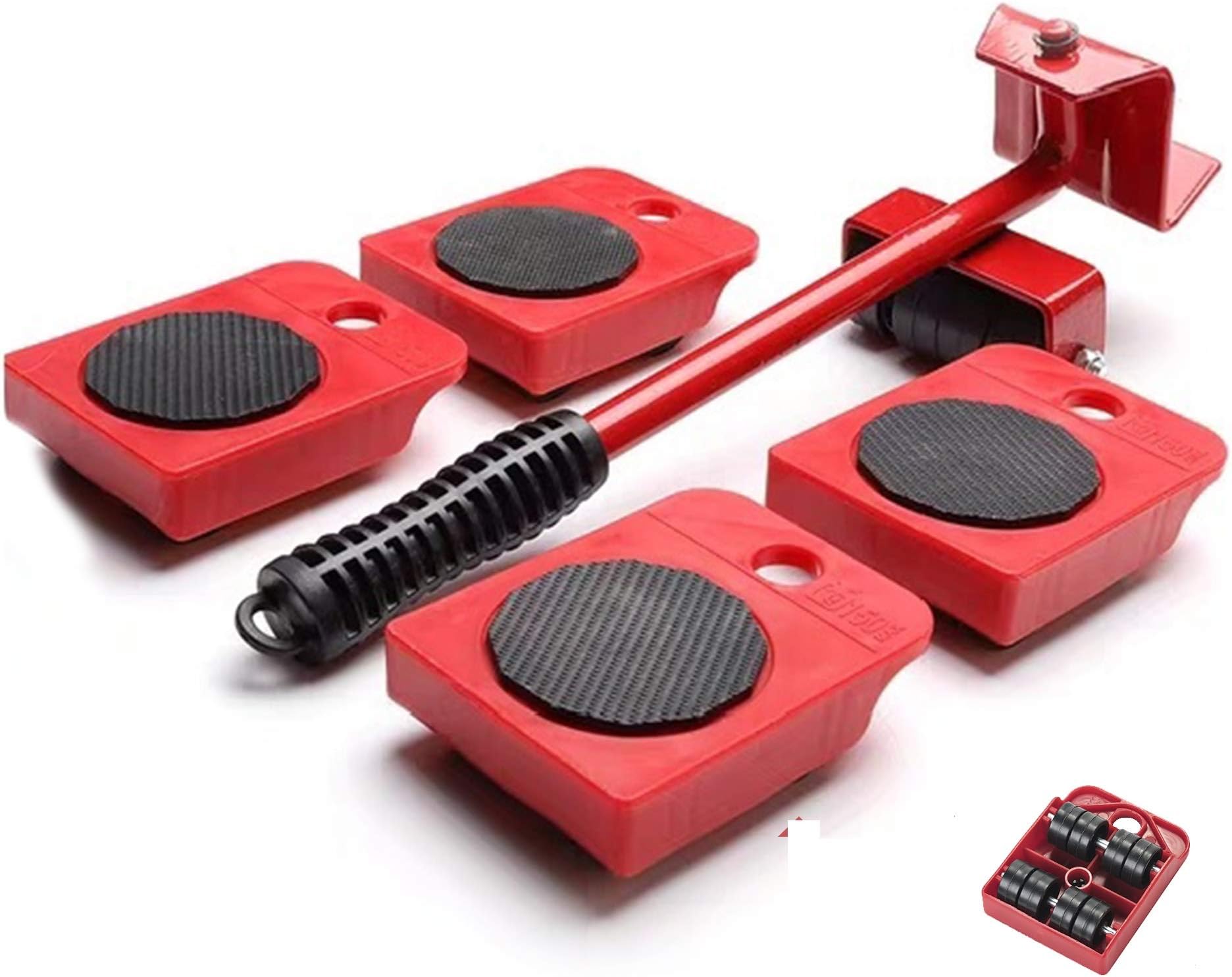 Primo Supply Furniture Appliances Mover Glider Lifter Slider Roller Logistics Helper Tool Set System - Heavy Duty and Durable | Make Moving Rearranging Safe Convenient and Easy