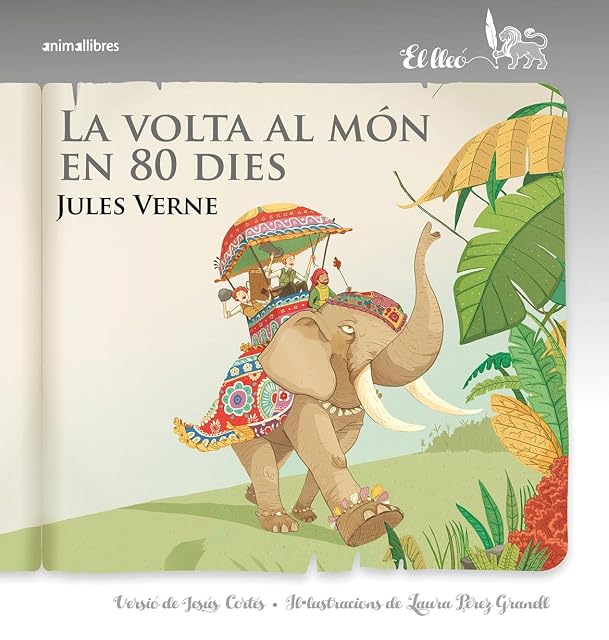 Portada de La volta al món en 80 dies