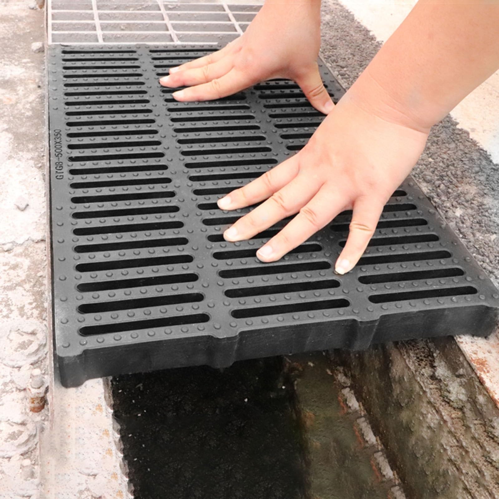 Grille de canal d'allée drainante pour stopper les inondations de terrasse