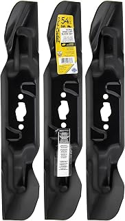 Cub Cadet 490-110-C194 54" High-Lift OEM Blade Set for XT1 Ultima ZT1 ZT2 ST54 - S-Shape Center Hole