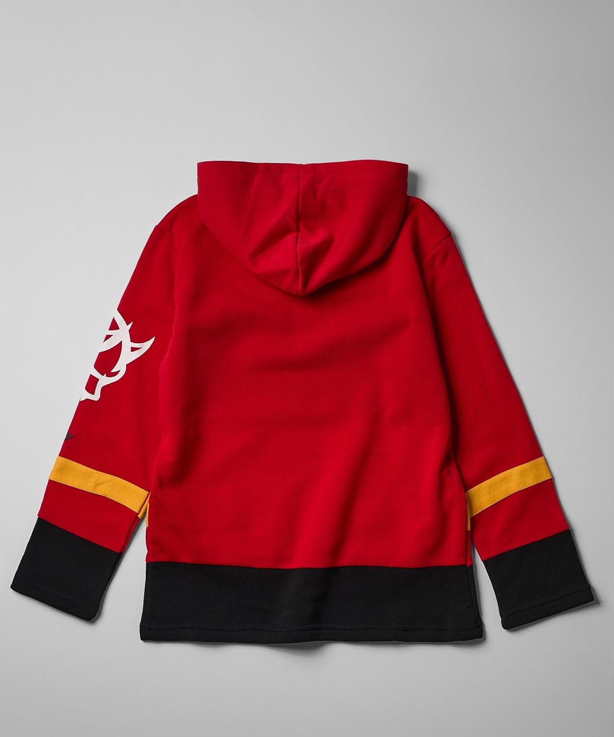 Reason Men’s Dodge Hockey Long Sleeve Jersey with Hood, Athletic Shirt for Men, Moisture Wicking, Breathable, Hiking, Gym