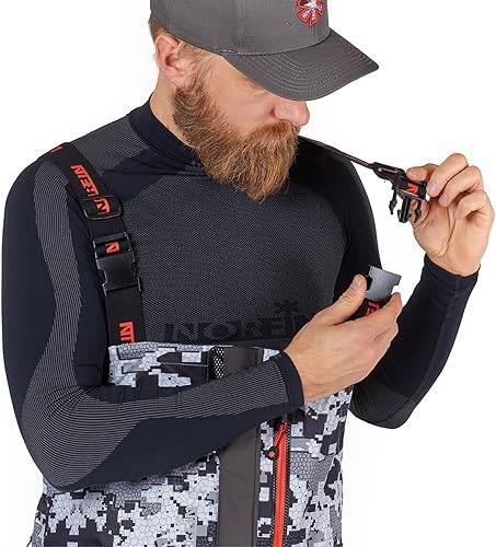 Miniatura 3 de Norfin Pro Dry 3 - Pantalones de pesca, impermeables, aislados y transpirables, resistentes al viento