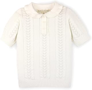 Girls' Short Sleeve Sweater Top