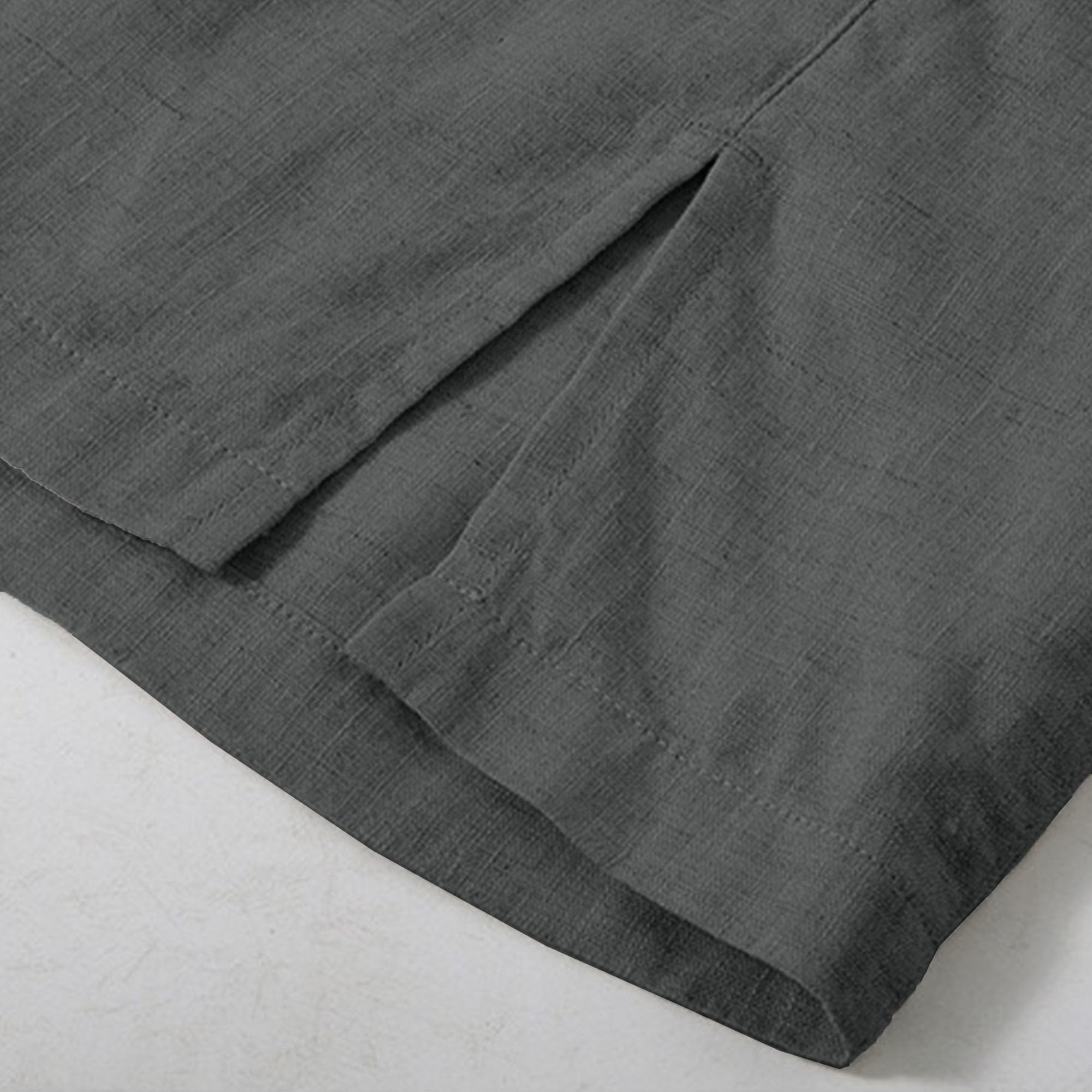 Męskie letnie lniane koszulki polo lniana koszulka polo z krótkim rękawem lekkie proste cienkie koszulki golfowe retro