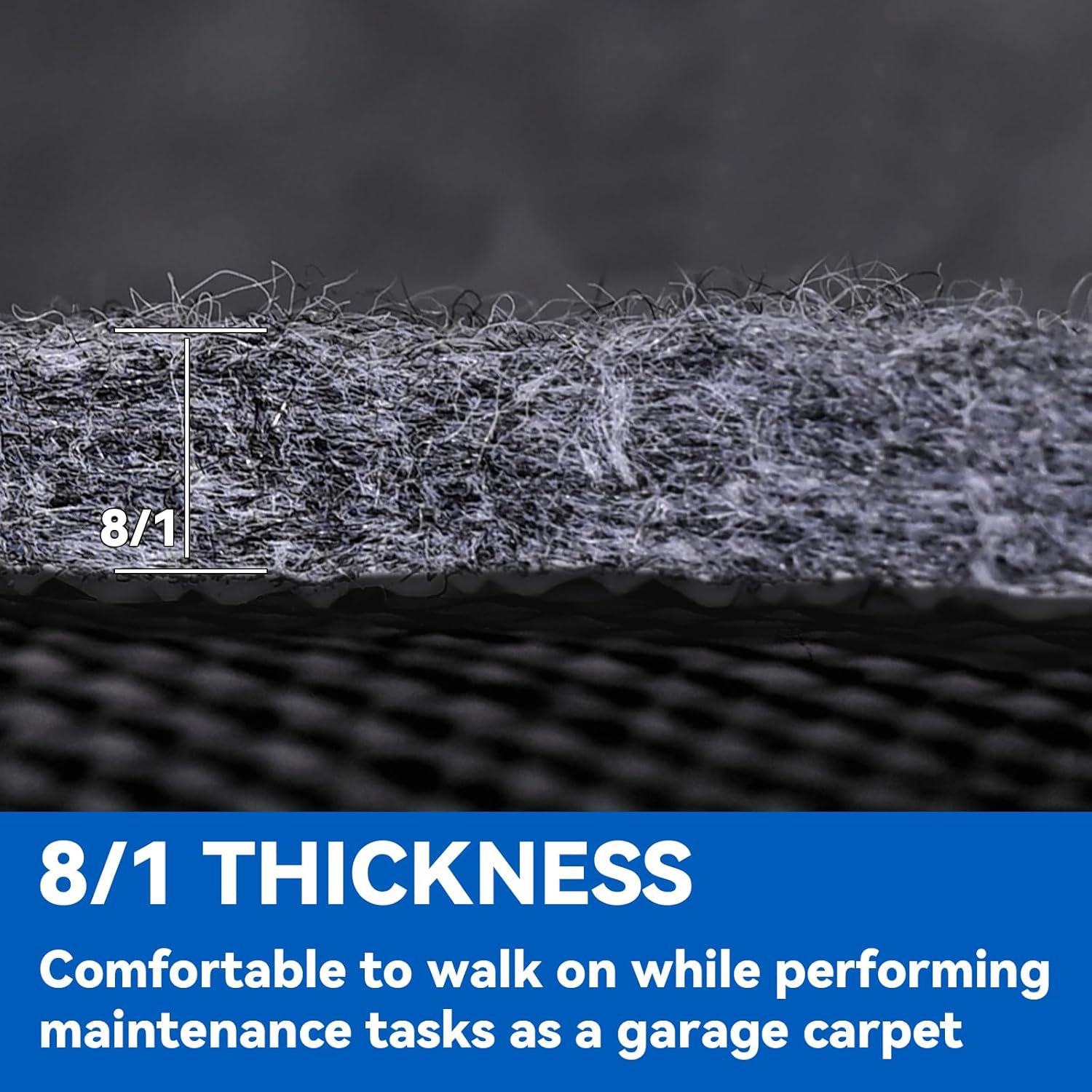 Extra Large Garage Floor Mat 8.8 x 22 Ft - Waterproof Parking Mats, Anti-Slip Backing Oil Absorbent Surface, Reusable Washable Floor Protector for Garage, Driveway, Workshop, SUV - Image 8