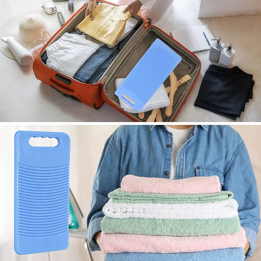 ウォッシュボード Amazon.com - MZD Plastic Rectangle Washboard Washing Clothes