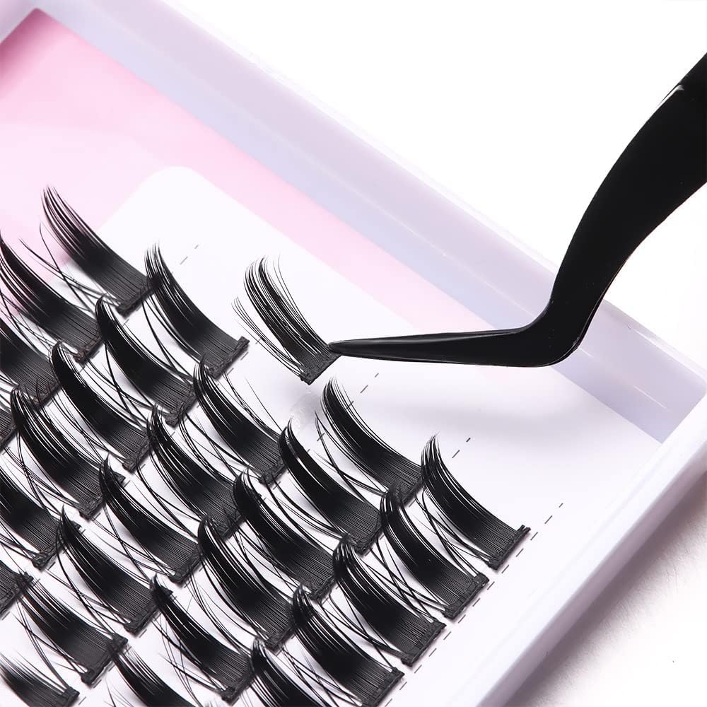 Manga Lashes Natural Look Individual Lash Wispy Silky Anime Eyelashes Cluster Japanese Cosplay False Eyelashes Reusable - Image 4