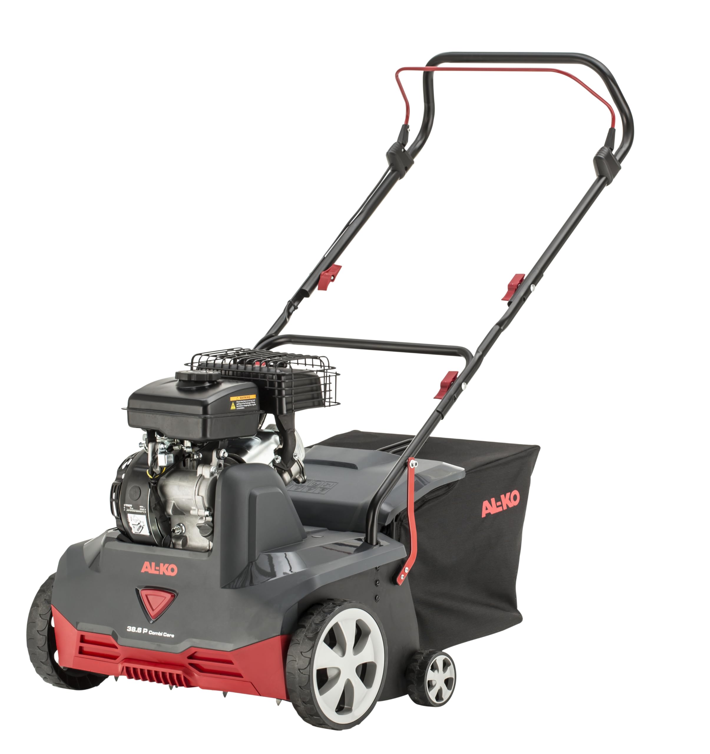 AL-KO Benzin-Vertikutierer 38.6 P Combi Care, 1.4 kW Motorleistung, 38 cm Arbeitsbreite Vertikutieren und Lüften, 5-fache Höhenverstellung, für Flächen bis 1200 m²