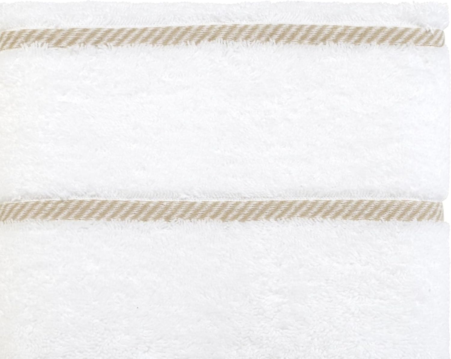 Nicole Miller - Hand Towels, Heavyweight & Absorbent Jacquard Woven Cotton, Set of 2, Dorm Room Essentials (Sydney Collection)