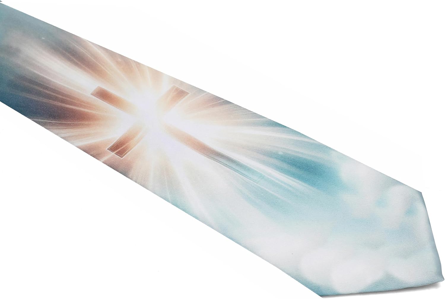 ASVP Shop Easter Mens Ties Jesus Resurrection Cross Necktie Tie Religious Neckties Christianity