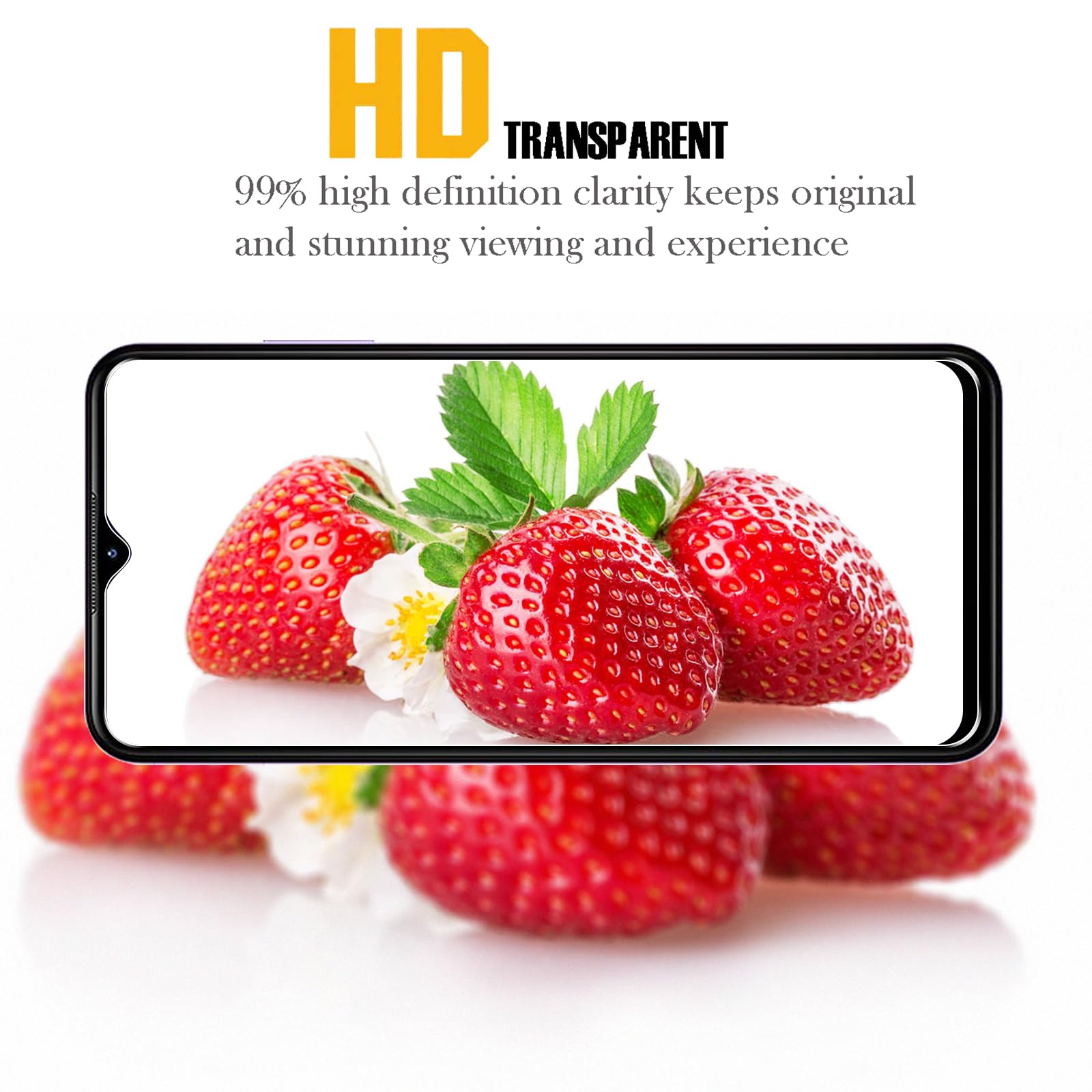 AQGG 2 Películas De Vidrio Templado Cubierta Para Nokia G42 5G (6.56 Pulgadas), Protector De Pantalla De Dureza 9H Y Funda De Silicona Suave, Carcasa Protectora Negra De TPU