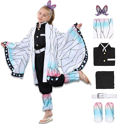 Disfraz de anime para cosplay kimono de Navidad día de Acción de Gracias vestido de Halloween uniforme para niños y adultos