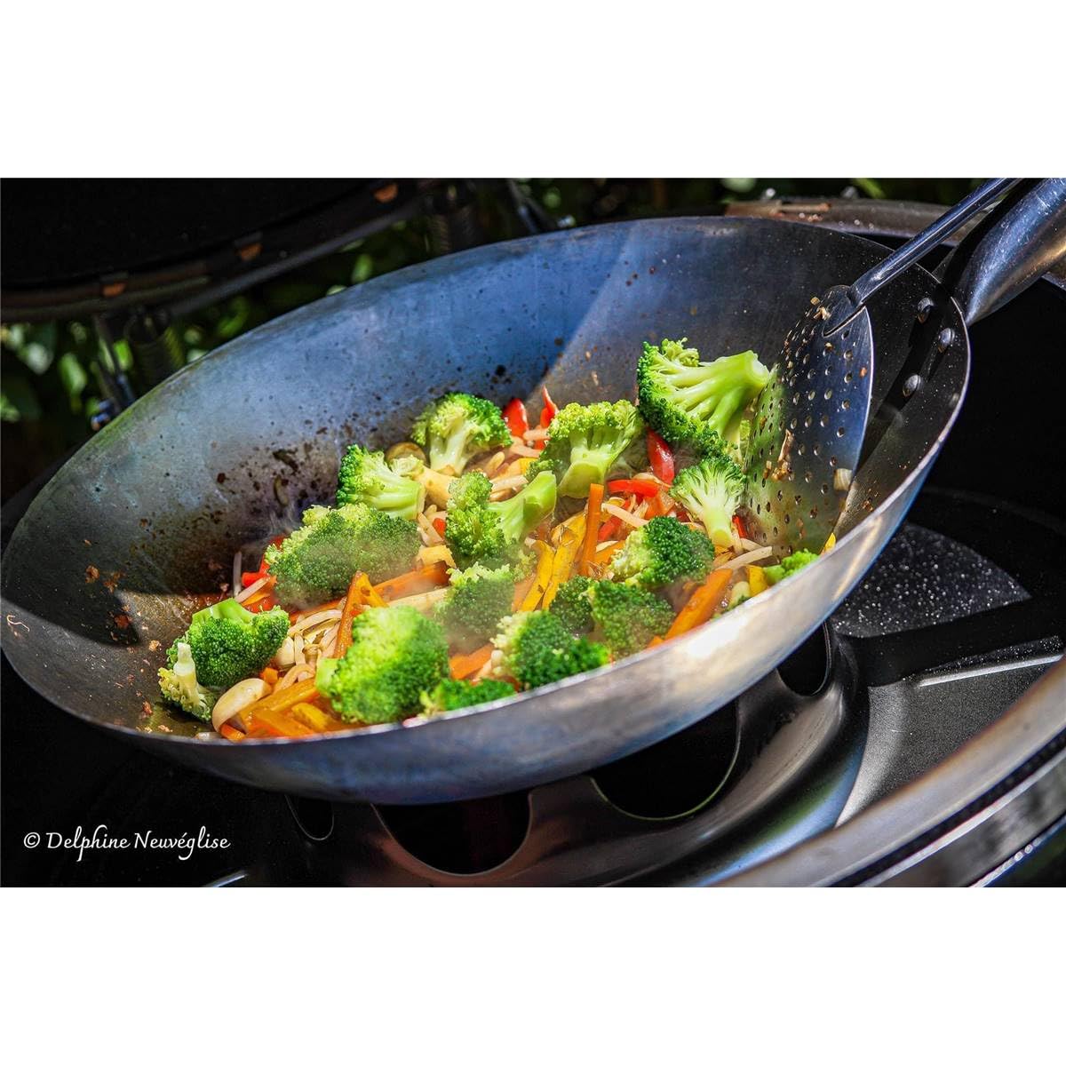 Monolith Classic Wok en acier Weis avec fond rond