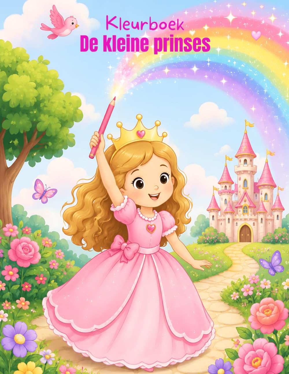 Kleurboek De kleine prinses: Kleurboek voor kinderen van 3-6 jaar