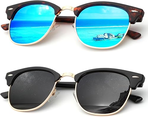 KALIYADI Gafas de sol polarizadas para hombre y mujer, unisex, para conducir, protección UV