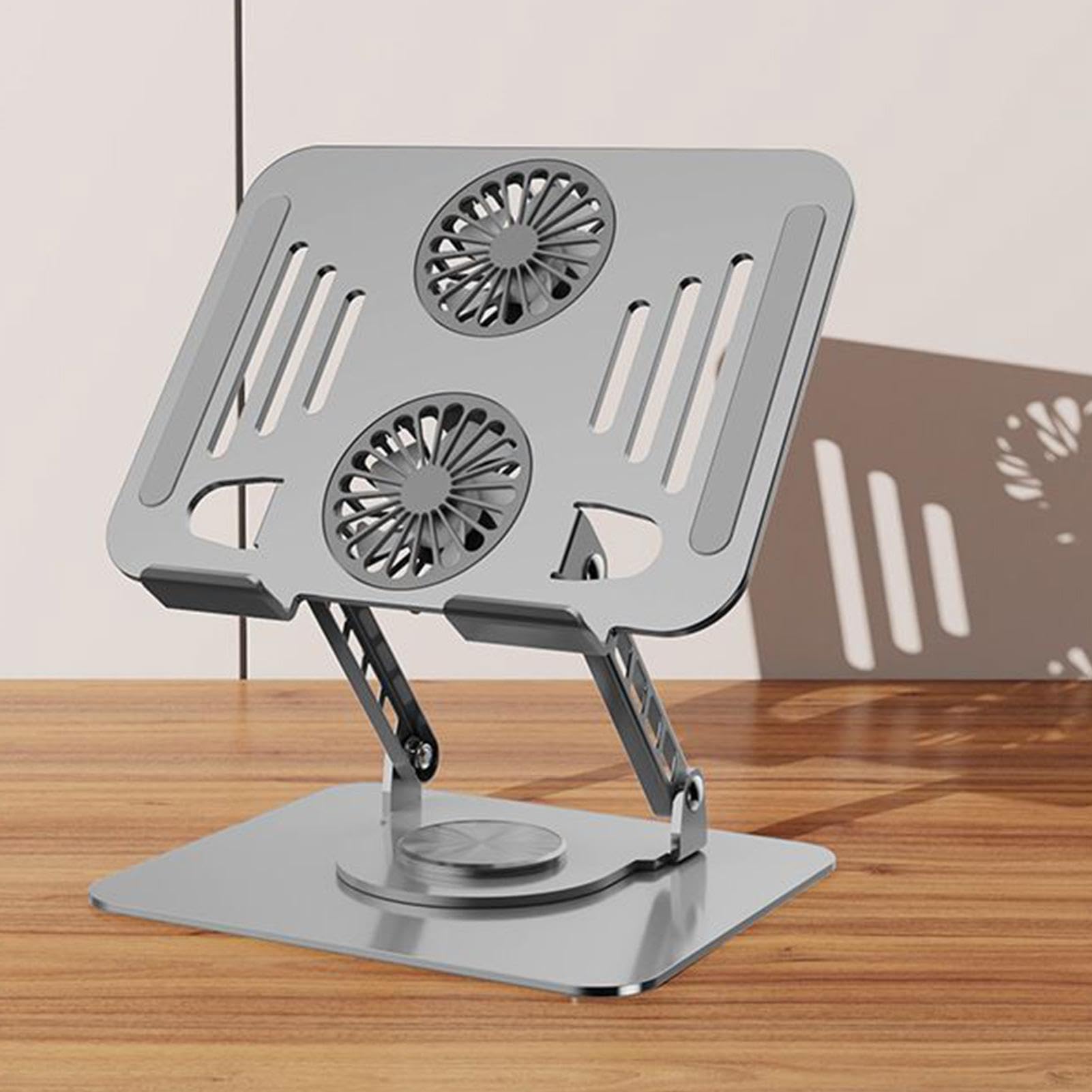 Supporto Regolabile per Laptop Base Pieghevole Raffreddata per Notebook | Stand per Laptop Regolabile per Scrivania Per Casa Camera Scrivania College Lavoro Adulti