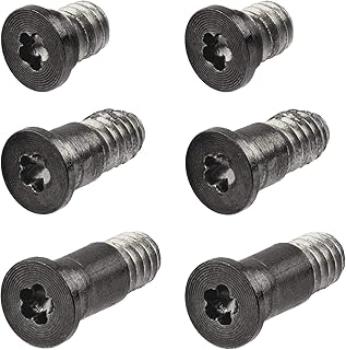 Willhom Bottom Case Screws (Pentalobe P5) 6 pcs Replacement for MacBook Pro 13" A1708 (2016-2017) A2159 (2019) (Space Gray)