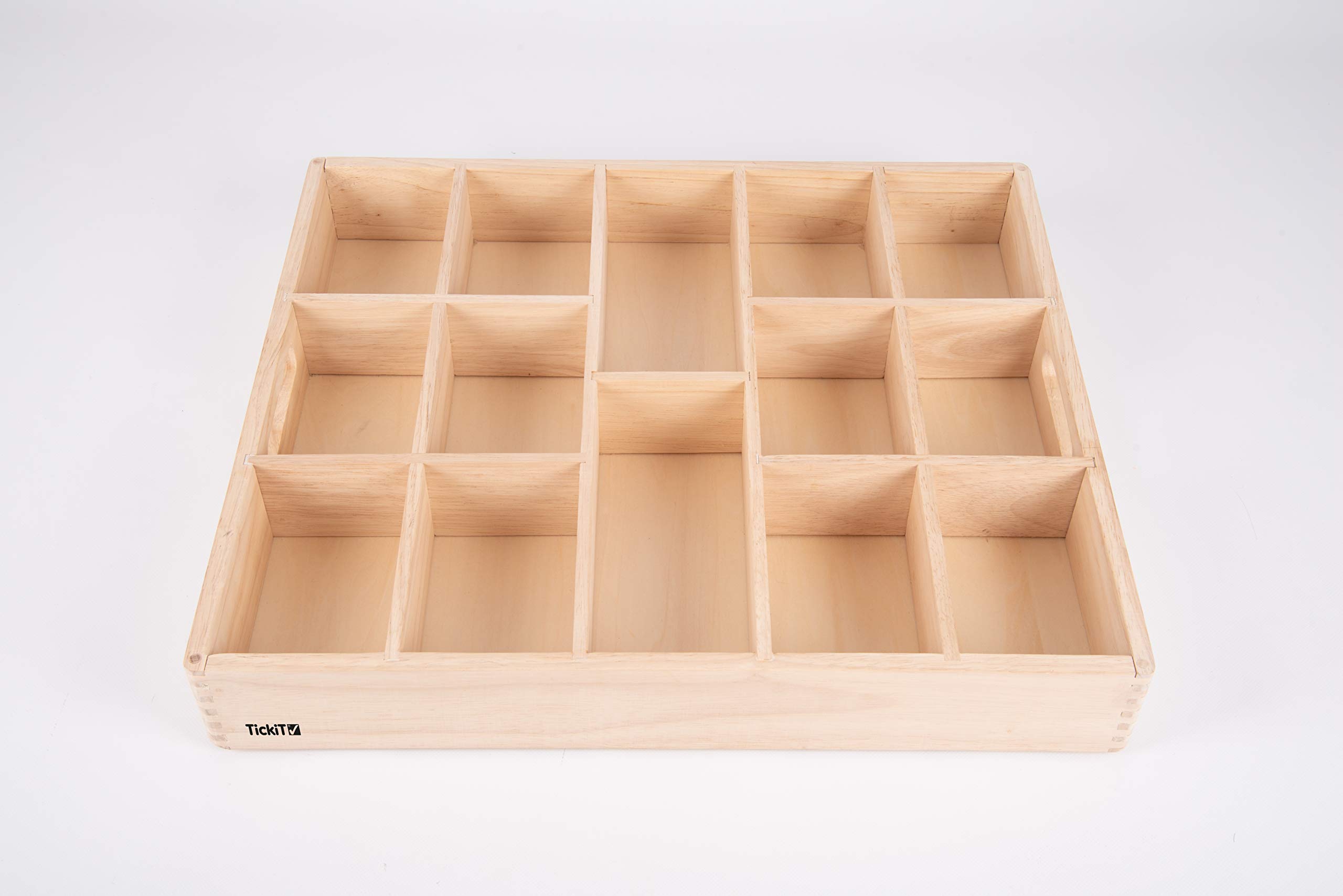 TickiT 74053 Wooden Sorting Tray 14 way