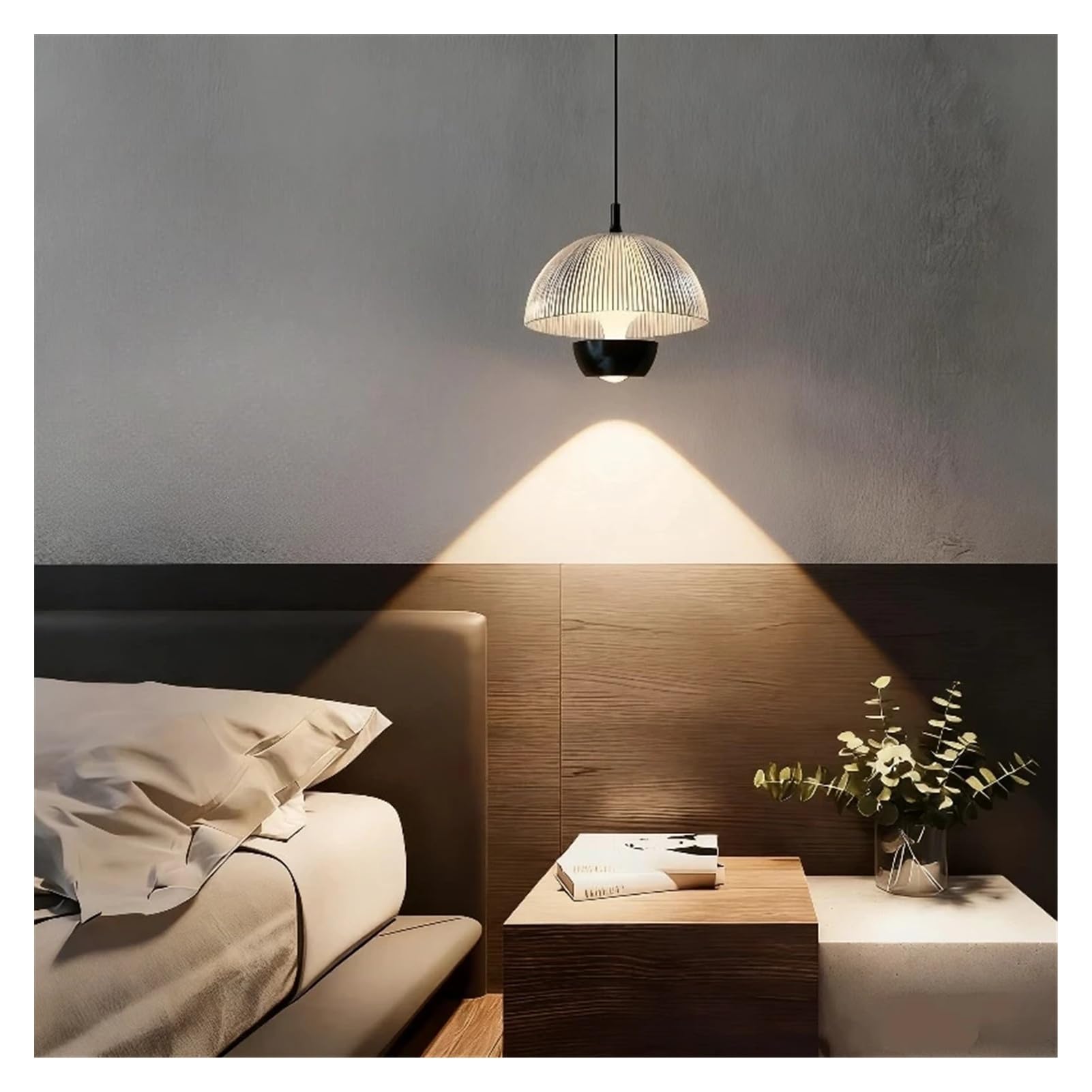 Lampe Suspendue Chevet et Luminaire Bureau Design Italien Blanc Routine