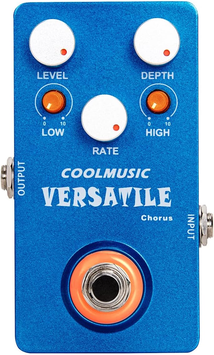 COOLMUSIC Guitar Pedal Bass Effect Pedal (CCH02) Musical