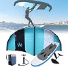 Inflatable Hydrofoil Board, Hydrofoil Surfboard - Includes Foil & Wing, Foil Board, Backpack, Air Pump, Safety Rope, Repair Kit, for Outdoor Water Sports