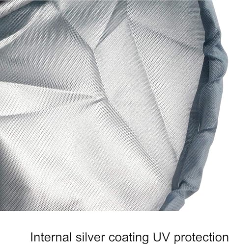 Miniatura 4 de Funda para silla de jardín plegable y tumbona para exteriores, impermeable, a prueba de polvo, resistente a los rayos UV, para patio, veranda,