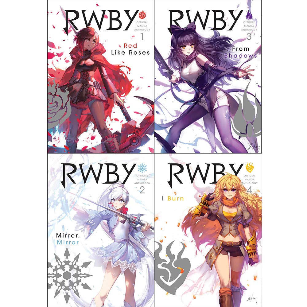 RWBY Volume1〜4 RWBY Official Manga Anthology Vol 1-4 Books Collection Set