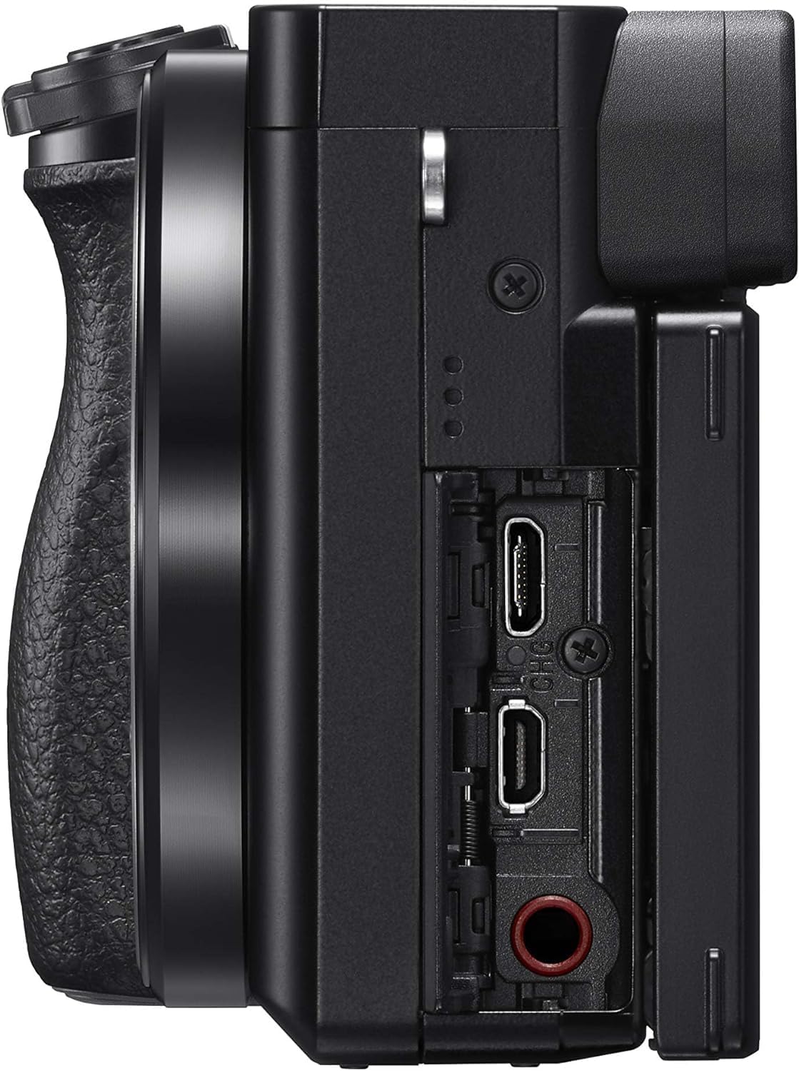 Sony Alpha 6100L - Kit Fotocamera Digitale Mirrorless con Obiettivo Intercambiabile SELP 16-50mm, Sensore APS-C, Video 4K, Real Time Eye AF, Real Time Tracking, ILCE6100B + SELP1650, Nero