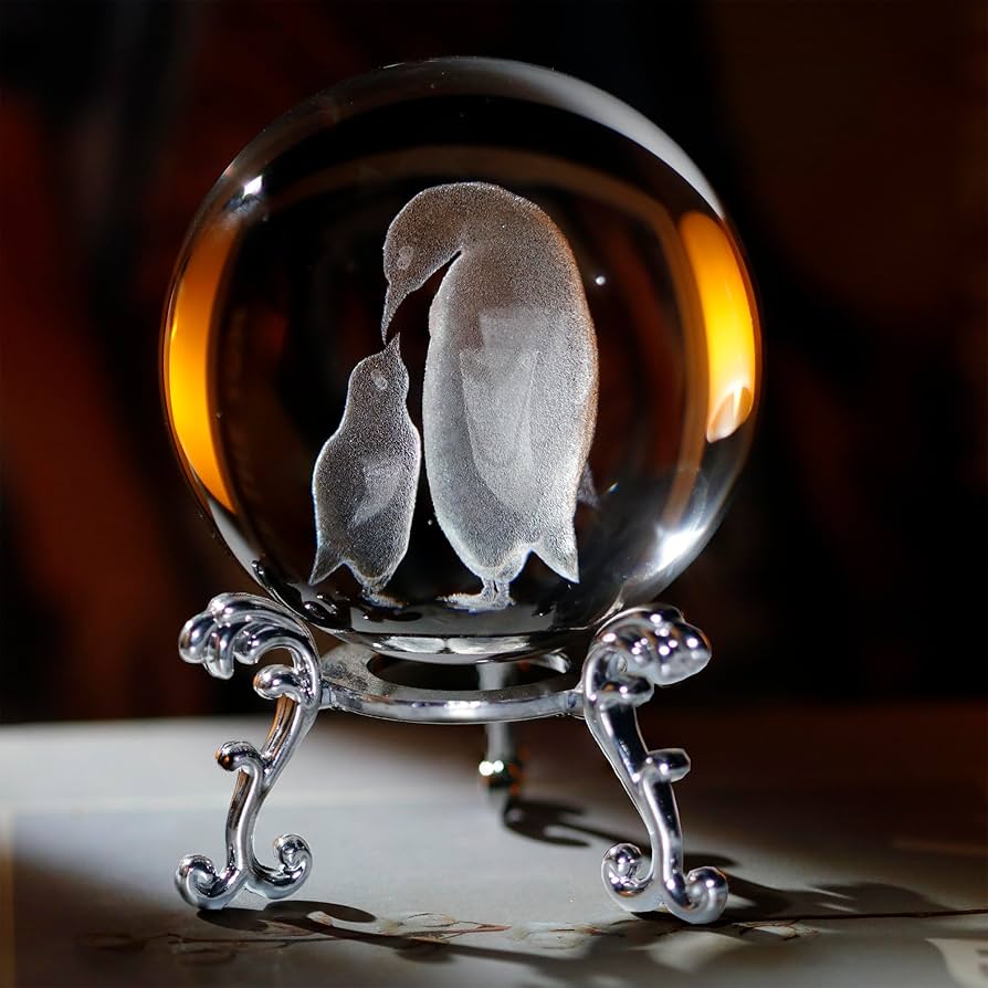 HOYA　クリスタル　アートガラス　Neil Cohen　ペンギン　置物　箱入 HOYA クリスタル アートガラス Neil Cohen ペンギン 置物 箱入