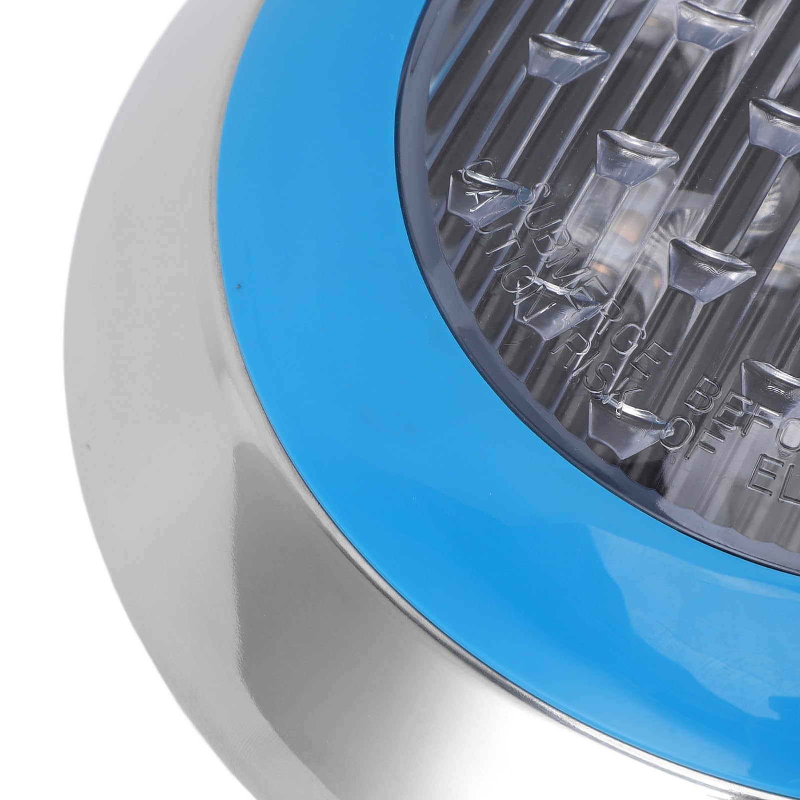 Aramox An der Wand Montierte Poolleuchte, ABS-LED-Unterwasser-Schwimmbadleuchte 24 V 6000 K weiß, wasserdichte Eingebettete Lampe für Pool, Teich, Brunnen, Villa, Innenhof (9W)