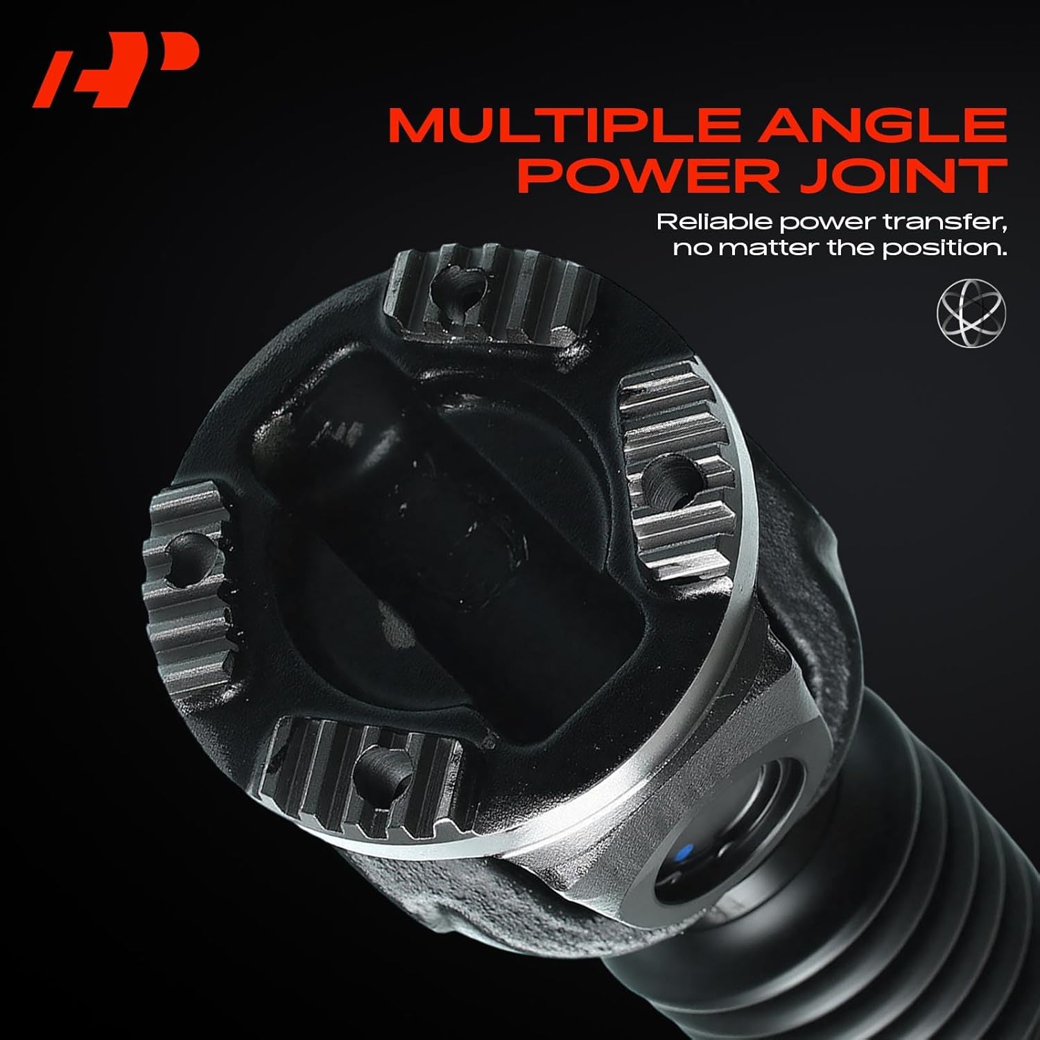 A-Premium Front Drive Shaft Driveshaft Assembly Compatible with Dodge Ram 1500 2500 3500 V8 5.7L, 4WD Automatic Transmission, Replace# 52105930AA, 52105930AB, Complete Prop Shaft