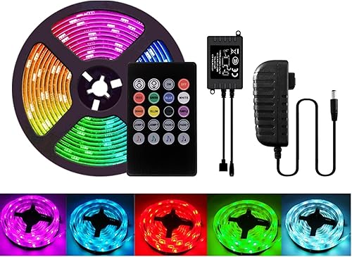 Miniatura 2 de LED Decoration Accessories 5M10M15M20M LED Strip Light Music Bluetooth Smart 5050 Luces LED RGB DC12V Waterproof LED Lights Holiday Decoration